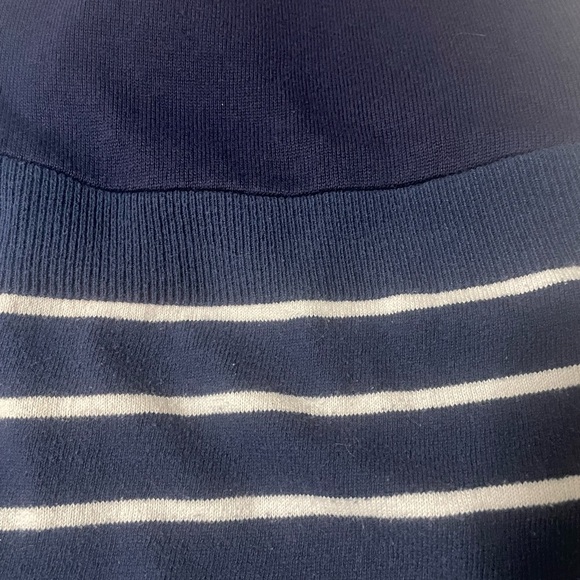 Patchwork up-cycled knit elastic waist full leg pants. All fabrics very soft. - Picture 12 of 16